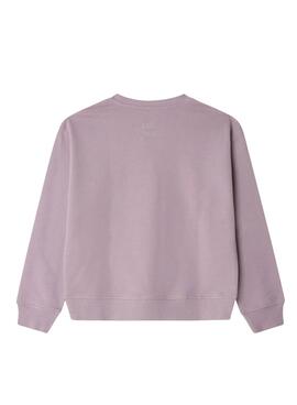 Sweatshirt Pepe Jeans Annie rosa für Mädchen.