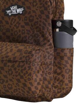 Rucksack Vans Old Skool Grom Leopard für Kinder