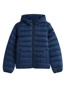 Gepolsterter Jacke von Tommy Hilfiger in Marineblau für Kinder.