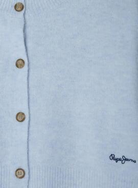 Strickjacke Pepe Jeans Belu blau für Mädchen