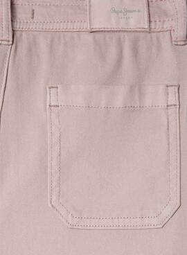 Hose Pepe Jeans Catalina in Rosa für Mädchen.