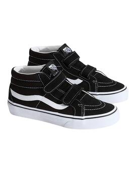 Sneakers Vans Sk8 Mid schwarz Junior für Kinder
