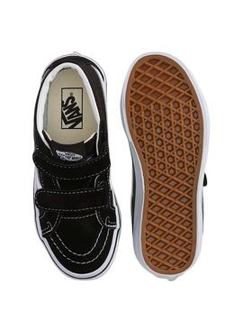 Turnschuhe Vans Sk8 Mid Schwarz für Kinder