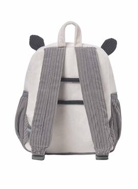 Rucksack Mayoral grau Zebra für Baby