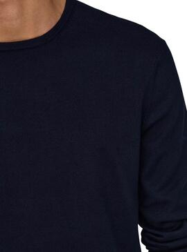Pullover Only and Sons Wyler in Marineblau für Herren.