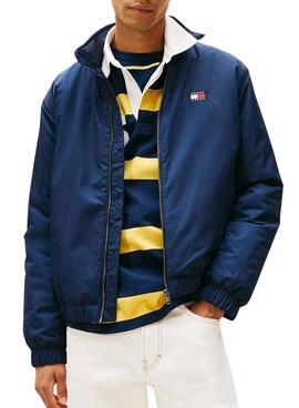 Tommy Jeans Essential Padded Jacke in Blau für Herren.
