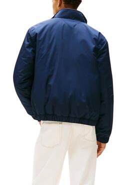Tommy Jeans Essential Padded Jacke in Blau für Herren.