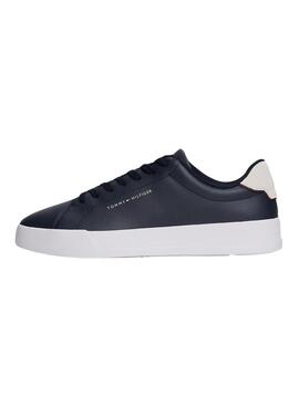 Turnschuhe Tommy Hilfiger Court Marineblau für Herren.