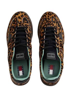 Sneakers Tommy Jeans The Greenwich Leopard für Damen