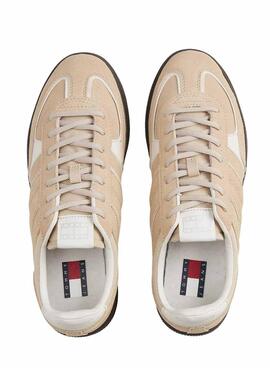 Turnschuhe Tommy Jeans Greenwich beige für Damen