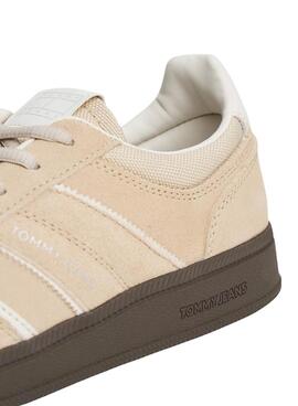 Turnschuhe Tommy Jeans Greenwich beige für Damen