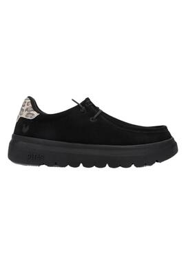 Schwarze Walkin Pitas Lyon Schuhe für Damen