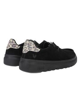 Schwarze Walkin Pitas Lyon Schuhe für Damen