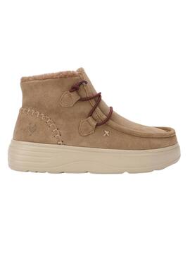 Stiefel Walkin Pitas Sydney Kamel für Damen.