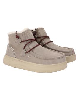 Stiefel Walkin Pitas Sydney beige für Damen.