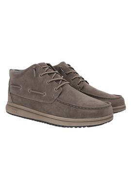 Stiefeletten Walkin Pitas aus grauem Wildleder für Herren