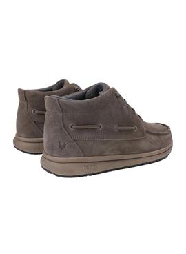 Stiefeletten Walkin Pitas aus grauem Wildleder für Herren