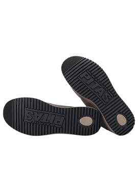 Stiefeletten Walkin Pitas aus grauem Wildleder für Herren