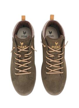 Stiefel Walkin Pitas Austin Grün für Herren