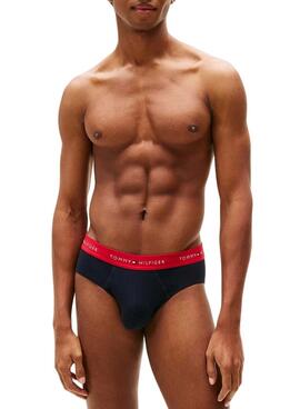 Pack Slip Tommy Hilfiger navy für Herren.