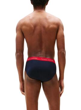 Pack Slip Tommy Hilfiger navy für Herren.