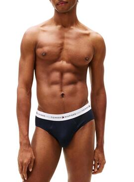 Pack Slip Tommy Hilfiger navy für Herren.
