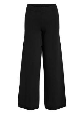 Strickhose Vila Visway Schwarz für Damen.