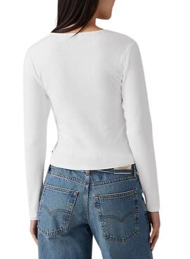 Levis Jacke Muse weiß für Damen.