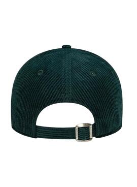 Kappe New Era Cord LA grün für Damen.