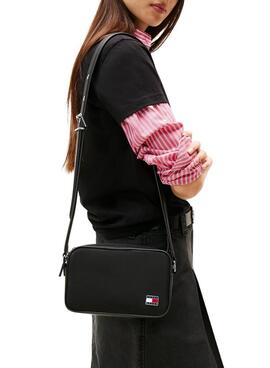 Handtasche Tommy Jeans Cool Camera Schwarz für Damen