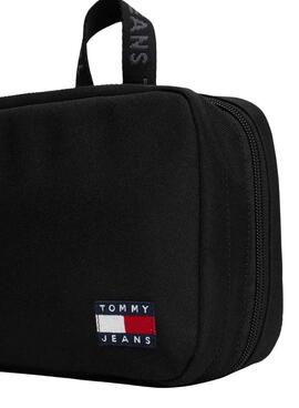 Kosmetiktasche Tommy Jeans Daily Nylon Schwarz.