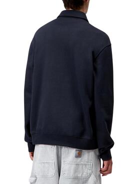 Sweatshirt Carhartt Polo in Marineblau für Herren