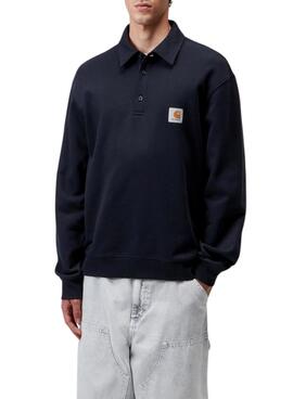 Sweatshirt Carhartt Polo in Marineblau für Herren