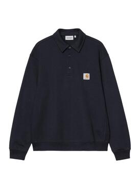 Sweatshirt Carhartt Polo in Marineblau für Herren
