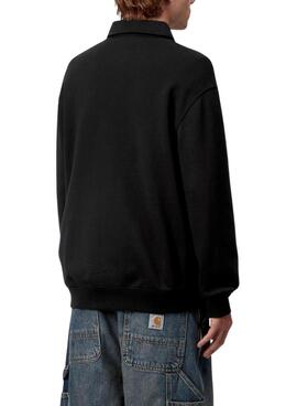 Sudadera Carhartt Polo schwarz für Herren