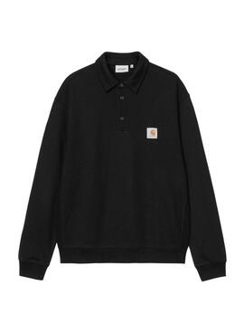 Sudadera Carhartt Polo schwarz für Herren