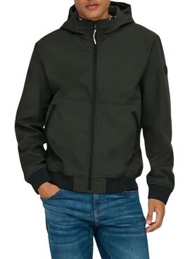 Herrenjacke Only and Sons Bowie Schwarz für Herren