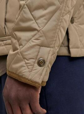 Herren-Jacke Jack and Jones Blubryan beige.