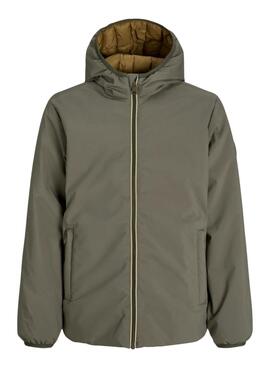 Jack and Jones Brook reversible grüne Jacke für Herren