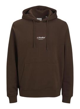Sweatshirt Jack and Jones Soho braun für Herren