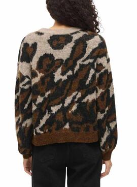Jersey Vila Viloma Animalprint für Damen.