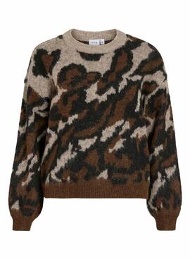 Jersey Vila Viloma Animalprint für Damen.