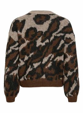 Jersey Vila Viloma Animalprint für Damen.