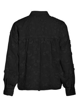 Bluse Vila Visimone schwarz für Damen
