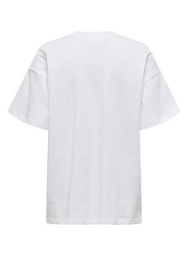 T-shirt Only Vivvi weiß für Damen