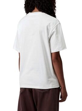 T-shirt Carhartt American Script weiß für Damen