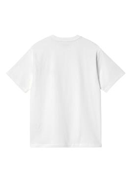 T-shirt Carhartt American Script weiß für Damen