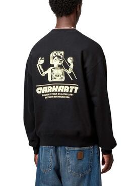 Sweatshirt Carhartt Wiptopia schwarz für Herren
