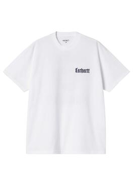 T-shirt Carhartt Schooling in weiß für Herren