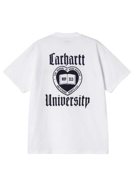 T-shirt Carhartt Schooling in weiß für Herren